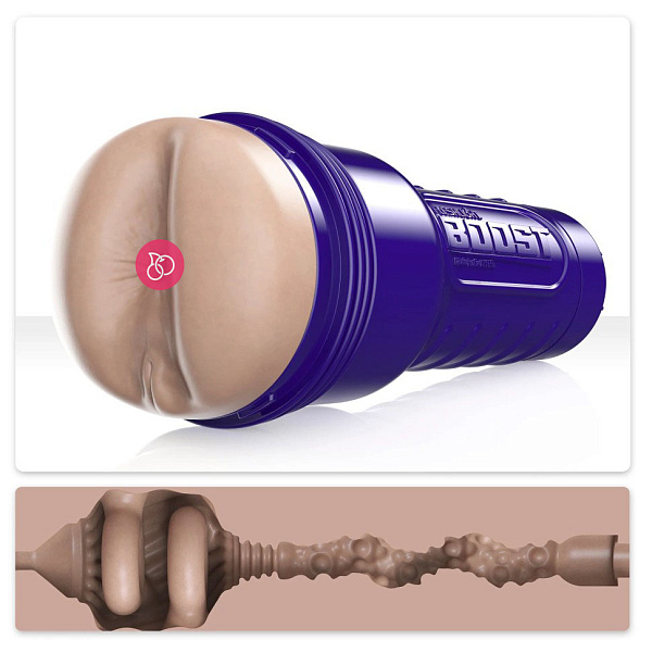 Мастурбатор-анус «Fleshlight Boost Blast» со стимулирующими кольцами