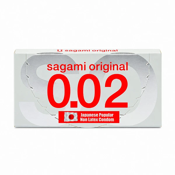Полиуретановые презервативы «SAGAMI Original 0.02» №2