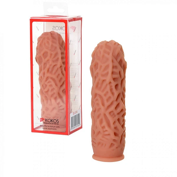 Насадка с рельефными складочками «Extreme Sleeve», размер M