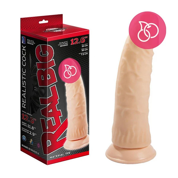 Фаллоимитатор «Супергигант 12.6"» на присоске