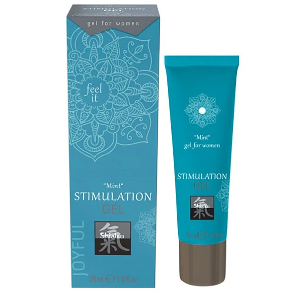 Возбуждающий гель для женщин «Shiatsu Stimulation Gel» с ароматом мяты, 30 мл