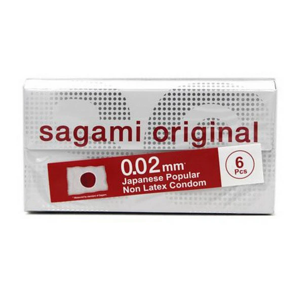 Полиуретановые презервативы «SAGAMI Original 0.02» №6