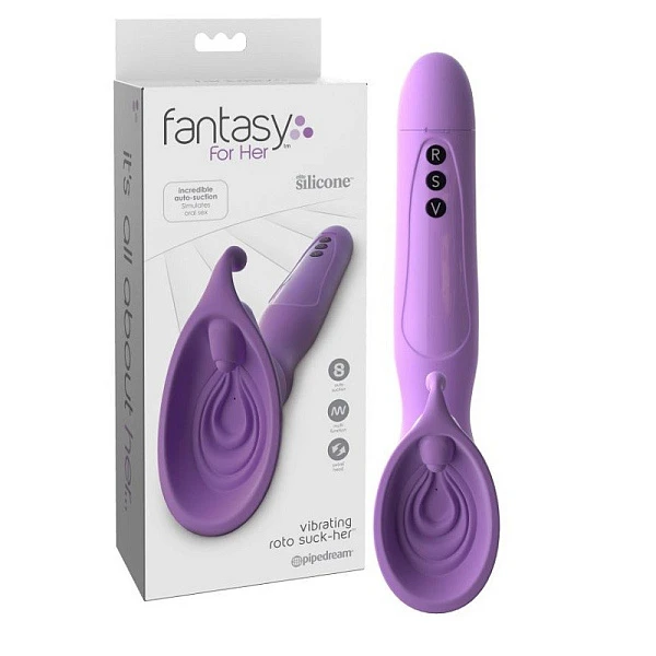 Вагинальная вибропомпа «Vibrating Roto Suck-Her»