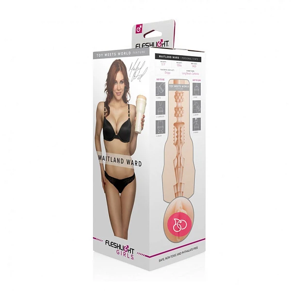 Мастурбатор-вагина «Fleshlight Maitland Ward»