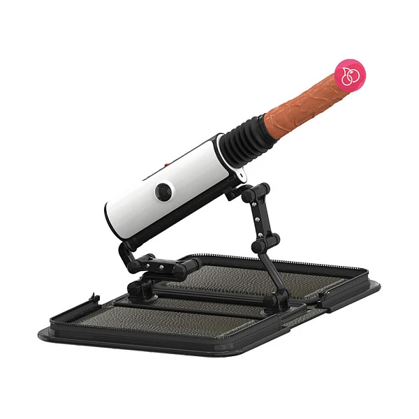 Секс-машина в сумке под кожу, черная