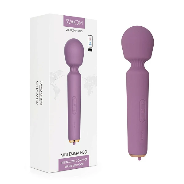 Интерактивный мини-вибромассажер «Mini Emma Neo»