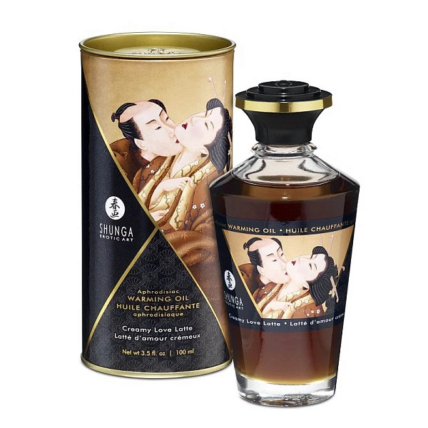 Съедобное массажное масло «Cremy Love Latte», 100 мл