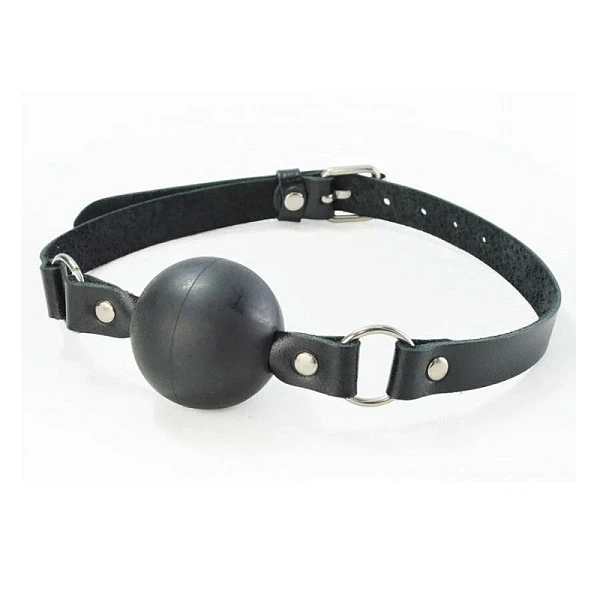 Кляп-шар «Грация» с матовыми ремешками