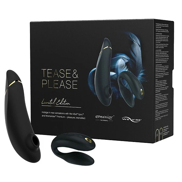 Лимитированный набор «Tease&Please»: вибратор «Sync» и стимулятор клитора «Premium»