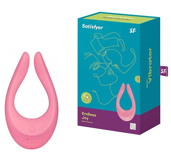 Универсальный вибромассажер «Satisfyer Endless Joy», розовый