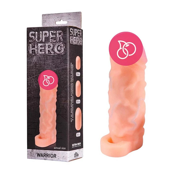 Насадка «Super Hero Warrior» с подхватом мошонки