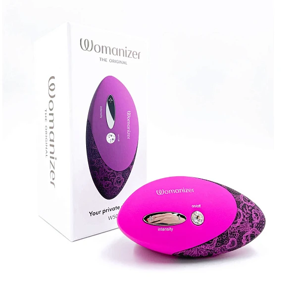 Бесконтактный стимулятор клитора «WOMANIZER PRO W500», пурпурный