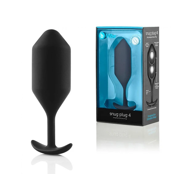 Профессиональный плаг для ношения "B-VIBE SNUG PLUG 4"