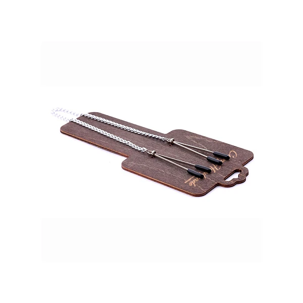 Зажимы «Вилки» на цепочке