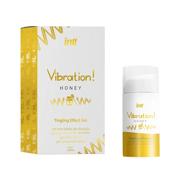 Интимный гель с эффектом вибрации «Vibration! Honey», 15 мл