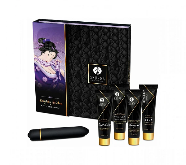 Набор «SHUNGA Шаловливая Гейша» 5 предметов