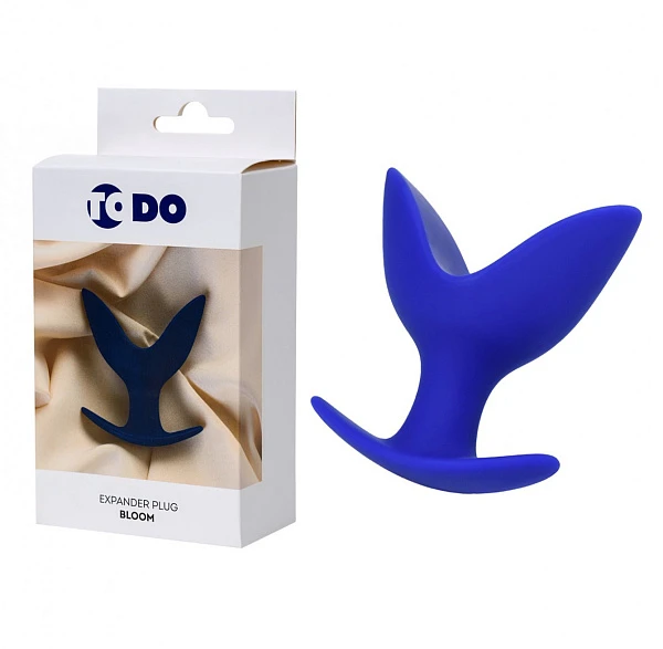 Расширяющая анальная пробка «TоDо Bloom» увеличенная
