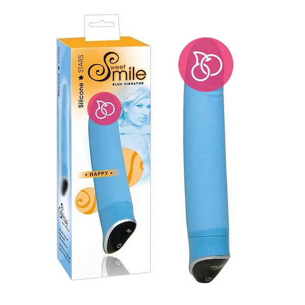 Вибромассажер «Smile Happy blue»