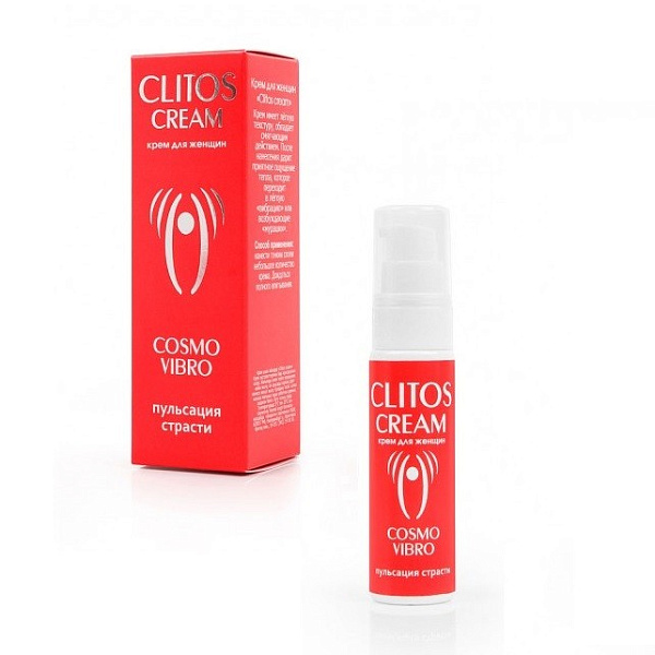 Крем для женщин «Clitos Cream» с эффектом жидкой вибрации, 25 гр
