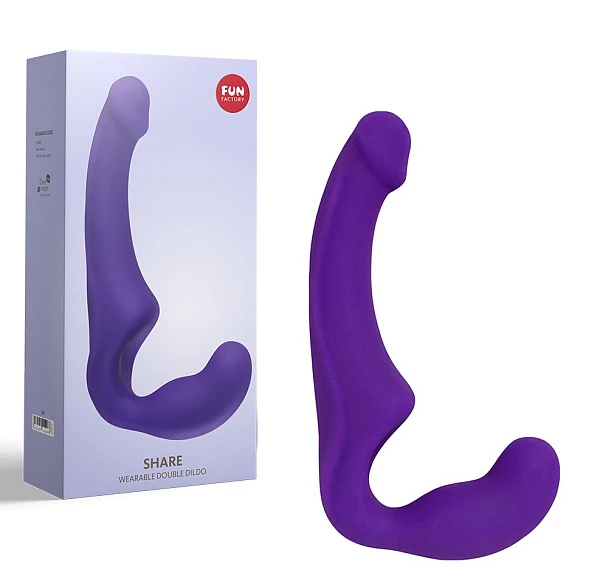 Безремневой стимулятор «SHARE», фиолетовый