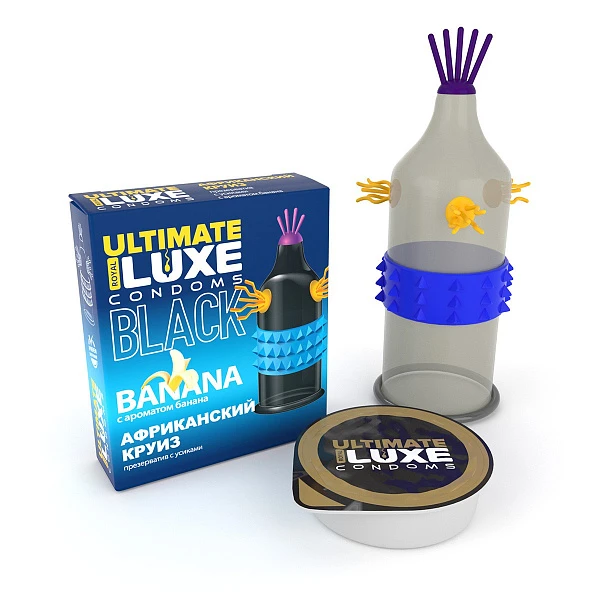 Презерватив Luxe Black Ultimate «Африканский Круиз», 1 шт