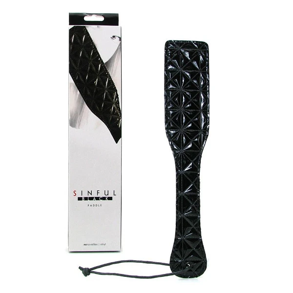 Шлепалка «SINFUL PADDLE», черная