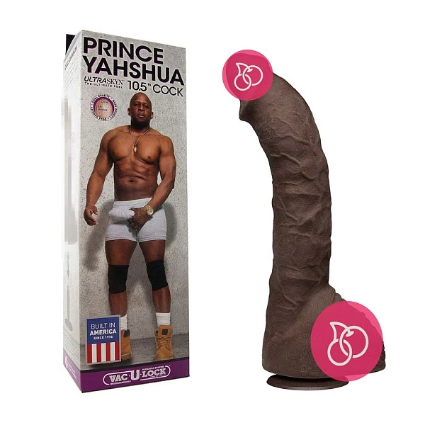 Фаллоимитатор «Prince Yahshua Signatuge» на съемной присоске