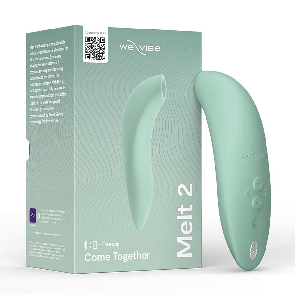 Бесконтактный клиторальный стимулятор We-Vibe Melt 2, шалфей