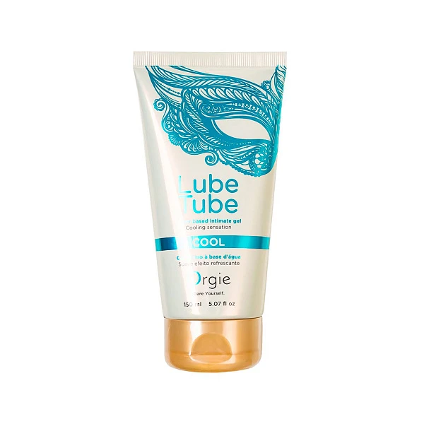 Интимный гель «Lube Tube Cool» с охлаждающим эффектом на водной основе, 150 мл