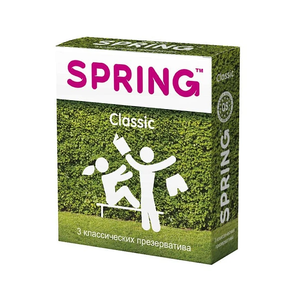 Презервативы «Spring Classic» классические, 3 шт