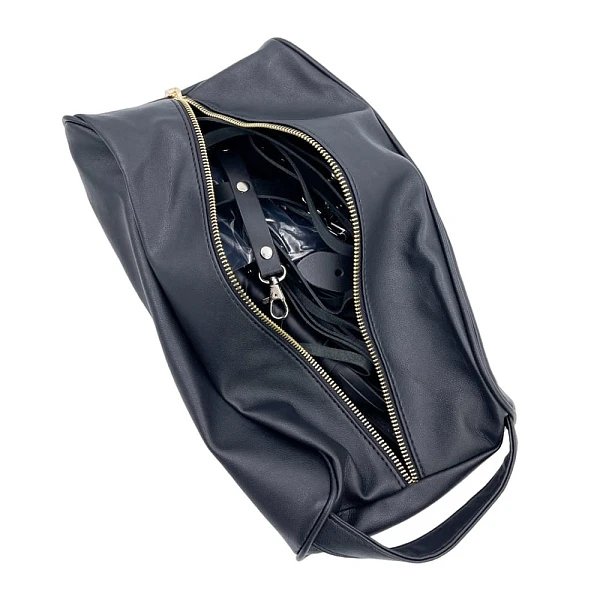 Набор БДСМ «Новичок» из натуральной кожи, 10 предметов