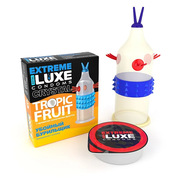 Презерватив Luxe EXTREME «Убойный бурильщик», 1 шт