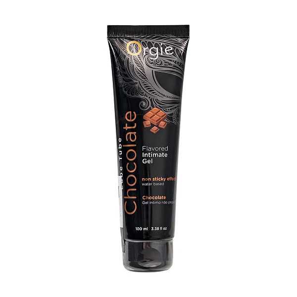 Интимный гель «Lube tube Chocolate», на водной основе, с шоколадным вкусом, 100 мл
