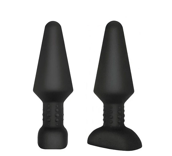 Премиальная анальная пробка «Rimming plug XL» с вибрацией