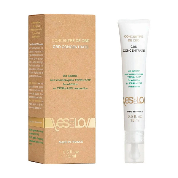 Возбуждающий гель-концентрат «YESforLOV CBD», 15 мл