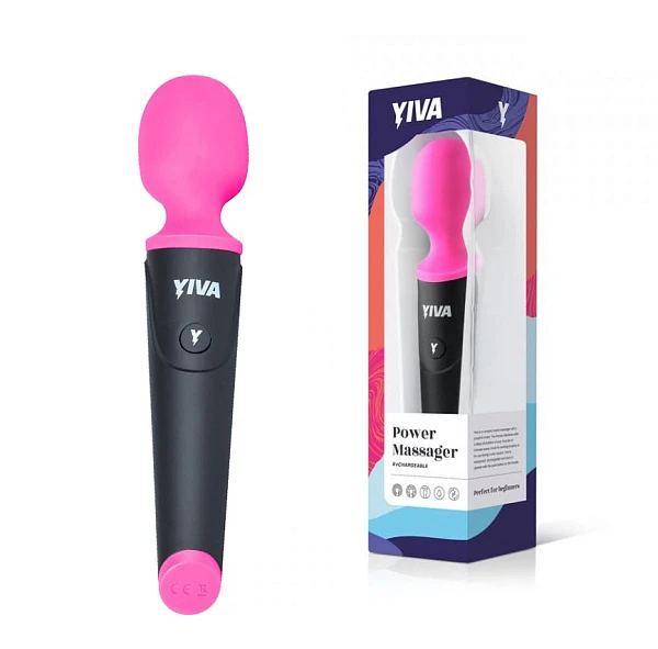 Универсальный вибромассажер «Yiva Power Massager», розовый