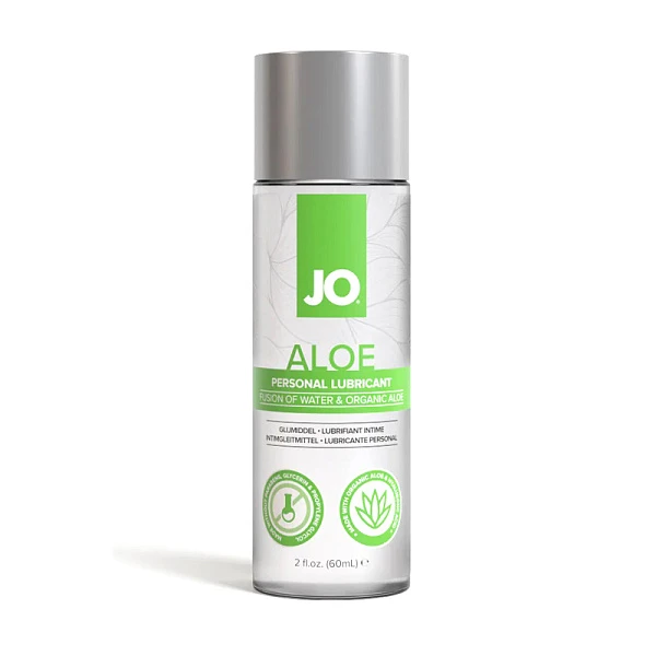 Лубрикант на водной основе «JO H2O Aloe» с алоэ вера, 60 мл