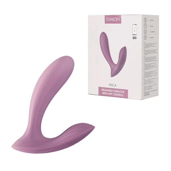 Вибромассажер «Erica», розовый