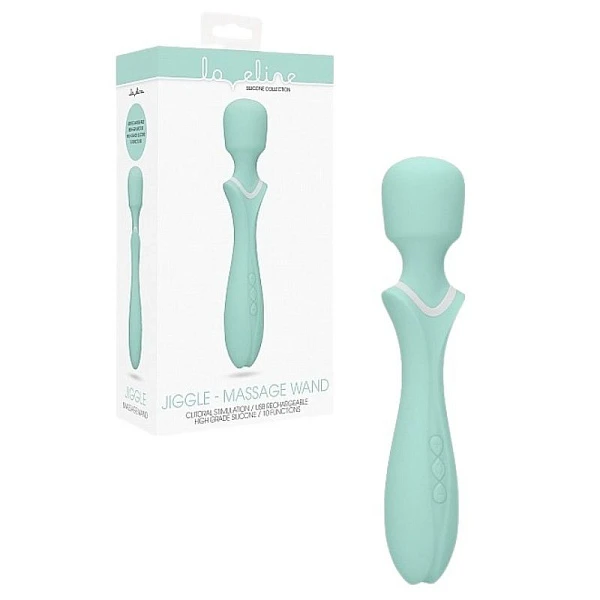 Универсальный массажёр «Jiggle Wand», зеленый