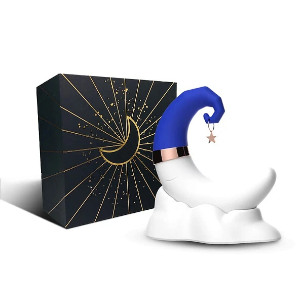 Вакуумный стимулятор клитора «Sakulove» в виде полумесяца