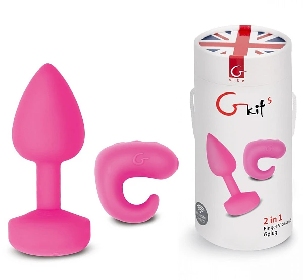 Набор анальная пробка и кольцо «GVibe Gkit»