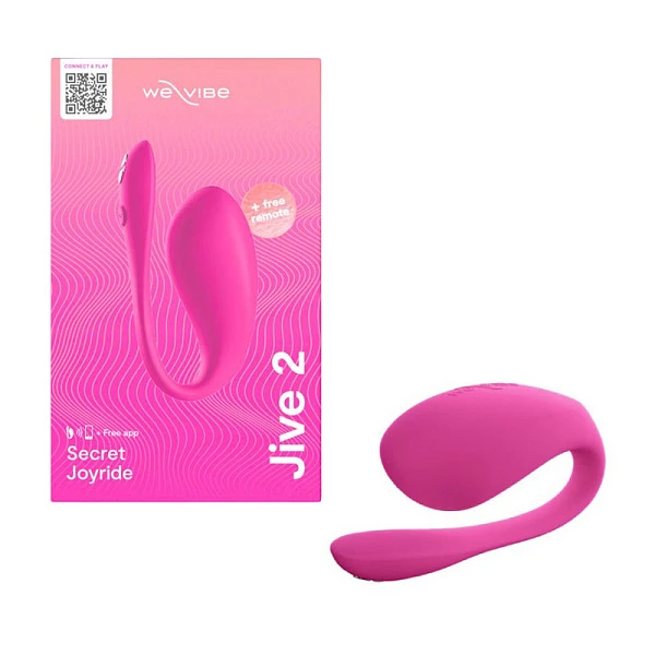 Виброяичко для ношения «We-Vibe Jive 2», розовое