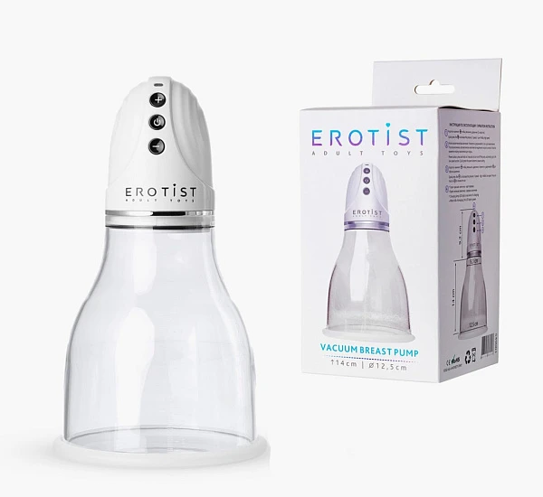 Вакуумная помпа для груди «Erotist Vacuum Breast Pump»
