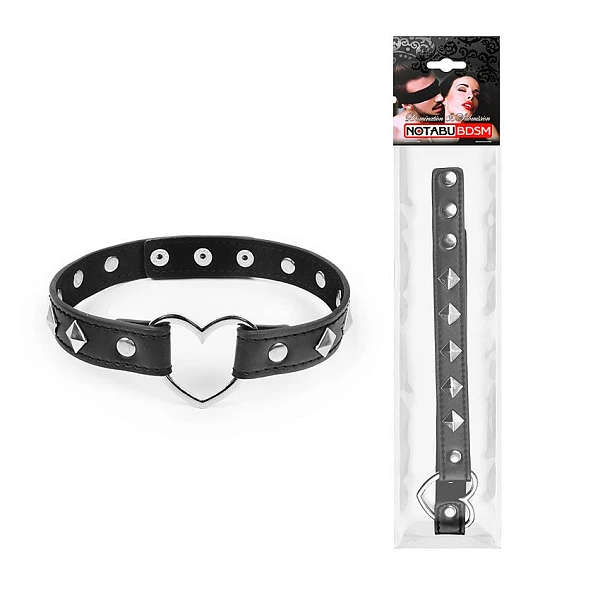 Чокер-ошейник с сердечком «Notabu»