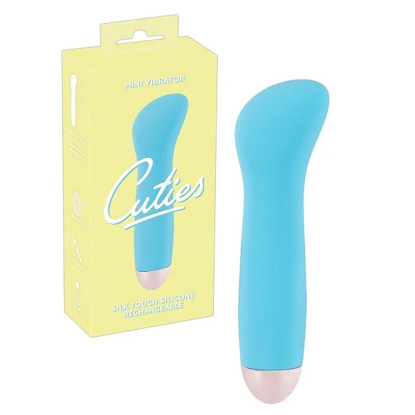 Мини-вибратор «Cuties Mini», голубой