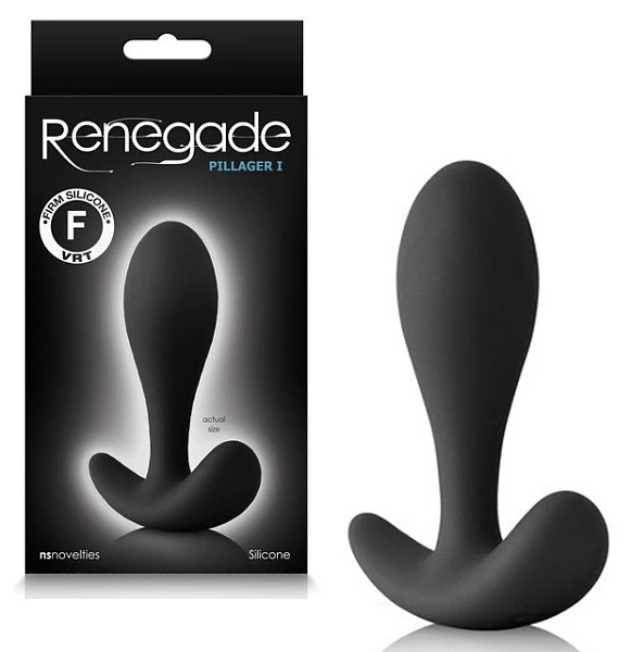 Анальная пробка-стимулятор для ношения «Renegade - Pillager I - Black»