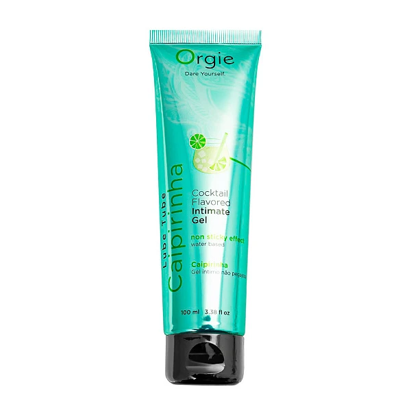 Интимный гель «Lube tube cocktail» на водной основе, со вкусом кайпириньи, 100 мл