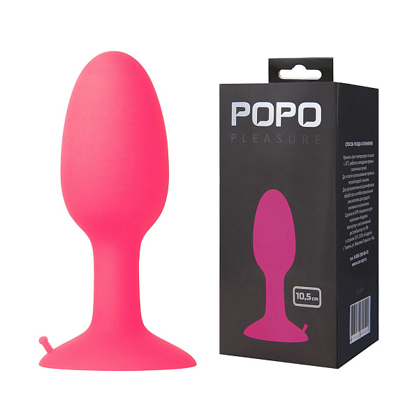 Анальная пробка «POPO Pleasure» со смещенным центром тяжести