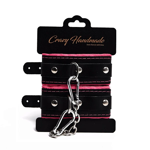 Оковы с мягкой розовой подкладкой «Crazy HandMade»