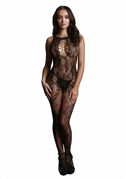 Боди-комбинезон «Criss Cross Neck Bodystocking» (S/L)